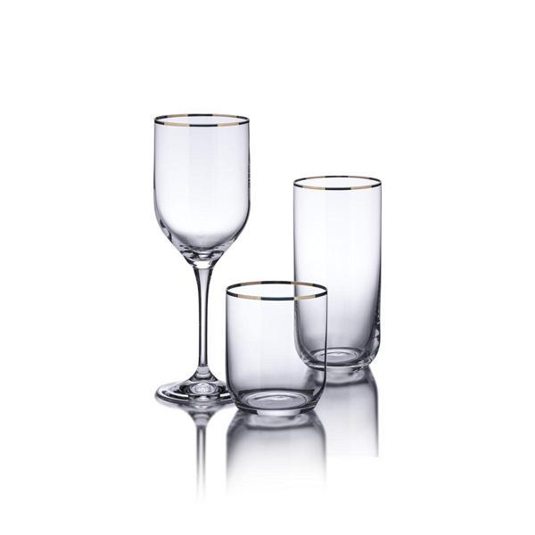 Korkmaz Hera Kristal Gold 36 Parça Bardak Seti A9213 - Image 1