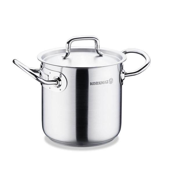 Korkmaz Proline Gastro Satin Ekstra Derin Tencere 14x14 cm A2745 - Image 1