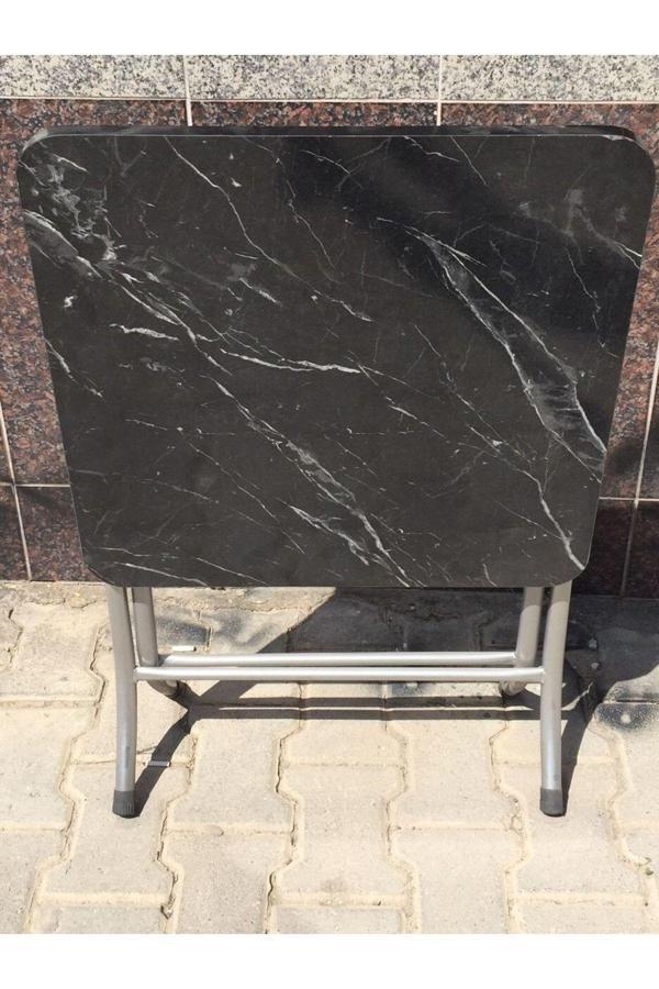 Tubix Katlanır Balkon Masası 60 * 60 - Image 1