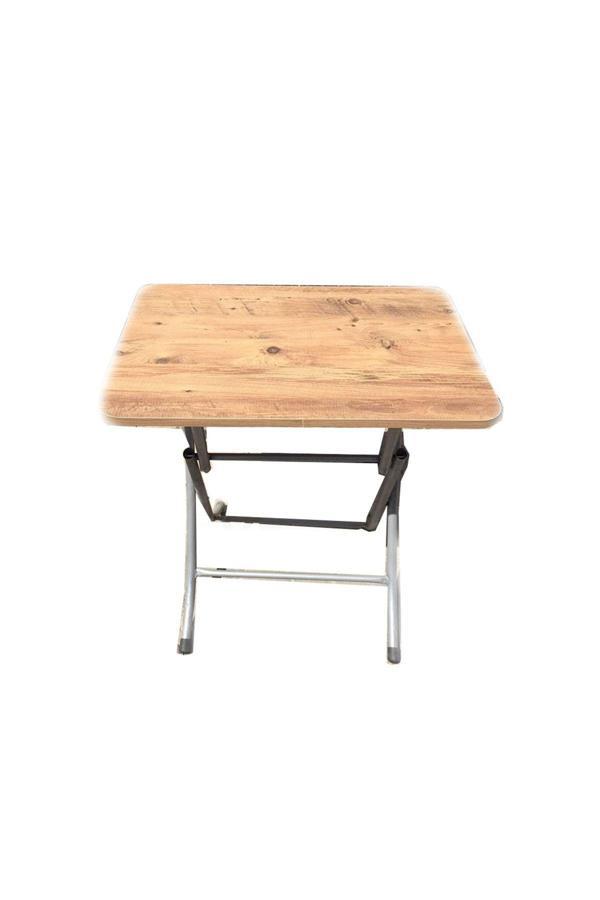 Tubix Katlanır Balkon Masası Çam 50*80 - Image 1