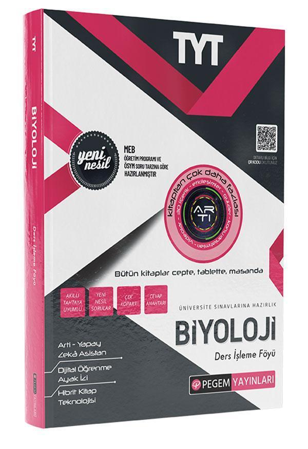 TYT Biyoloji Ders İşleme Föyü - Pegem Akademi Yayıncılık - Image 1