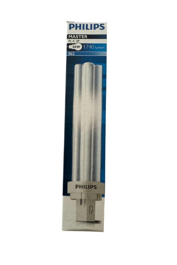 Philips 26W 865 2 Pinli Plc Beyaz 6500K (5 Adet) Boy:16.5Cm ( 10W-13W-18W Yerine Olmaz ) - Image 1