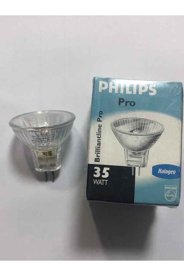 Philips 3 Adet Phılıps 12V 35W Mr 11 Halojen Çanak Çap:35Mm - Image 1