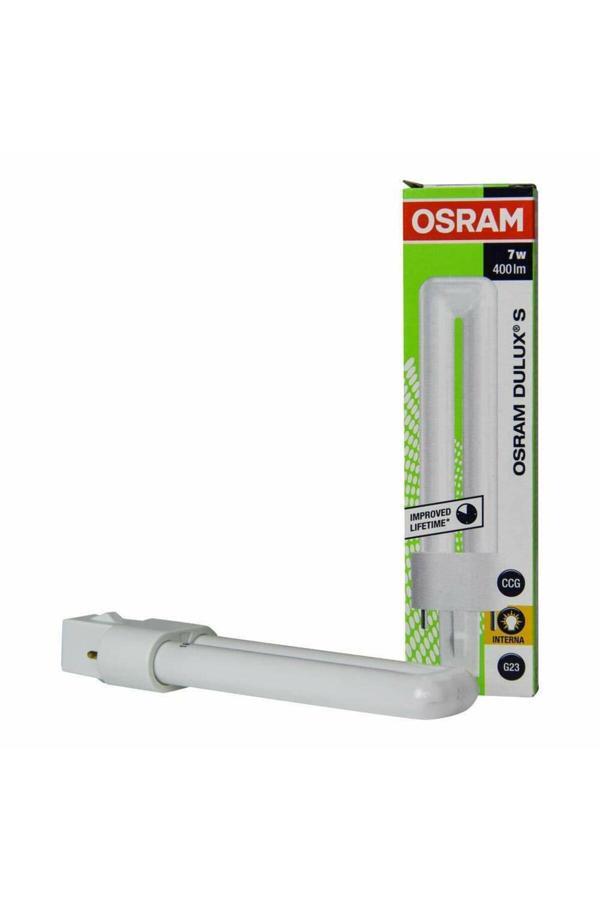 Osram Pls  G23 7W/830  Dulux-S  3000 Kelvin Sarı - Image 1