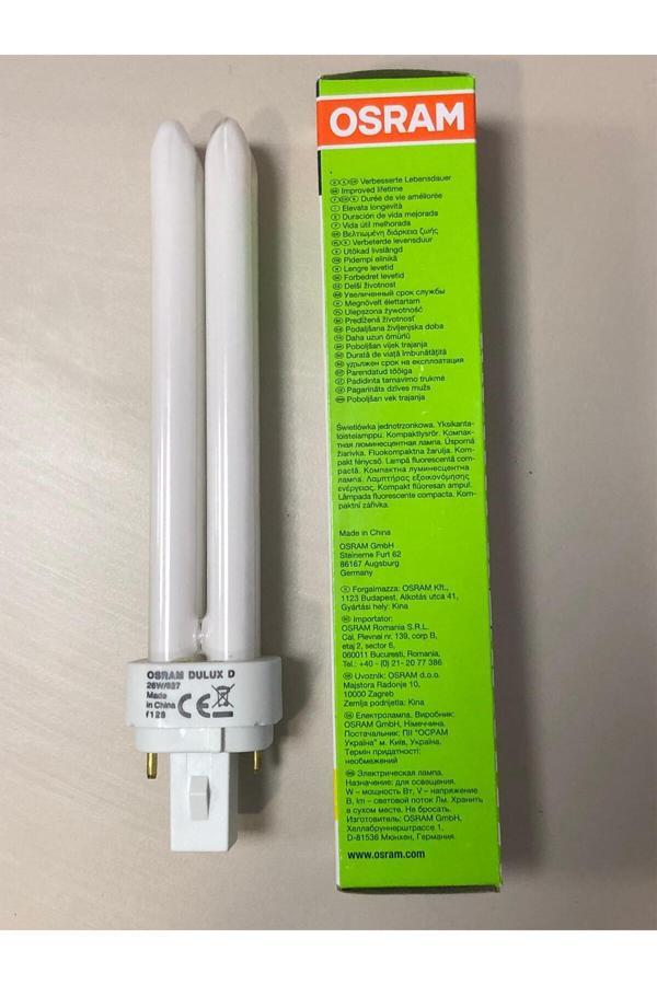 Osram Plc Lamba 26W/827 2P 2700 Kelvin 1800 Lümen Sarı Boy:16.5Cm ( 10W-13W-18W Yerine Olmaz ) - Image 1