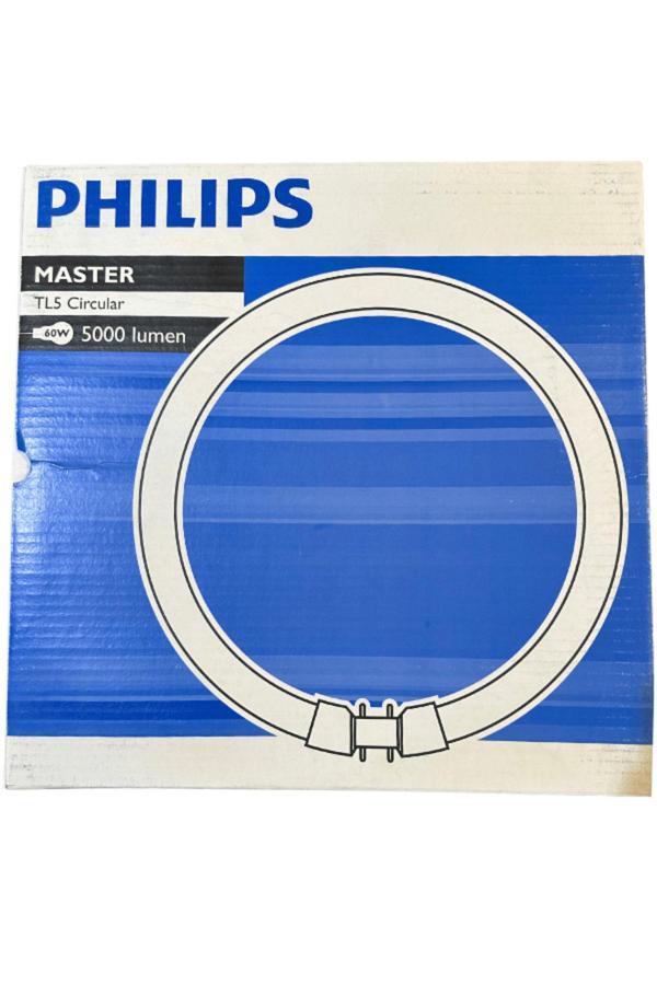 Philips Master Tl5 60W 840 4000K (Gün Işığı ) 2Gx13 ( 40W-55W Yerine Olmaz Iç Çap:33,5Cm Dış Çap:37 Cm ) - Image 1