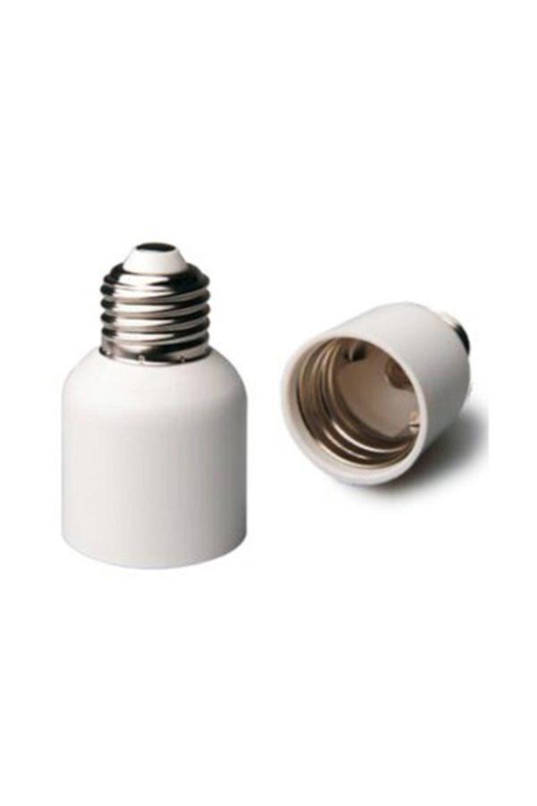 Mikasso E 27 Den E40 A Dönüştürücü Beyaz Işık E27 Led Ampul 0 - 250 Watt Yok Beyaz - Image 1