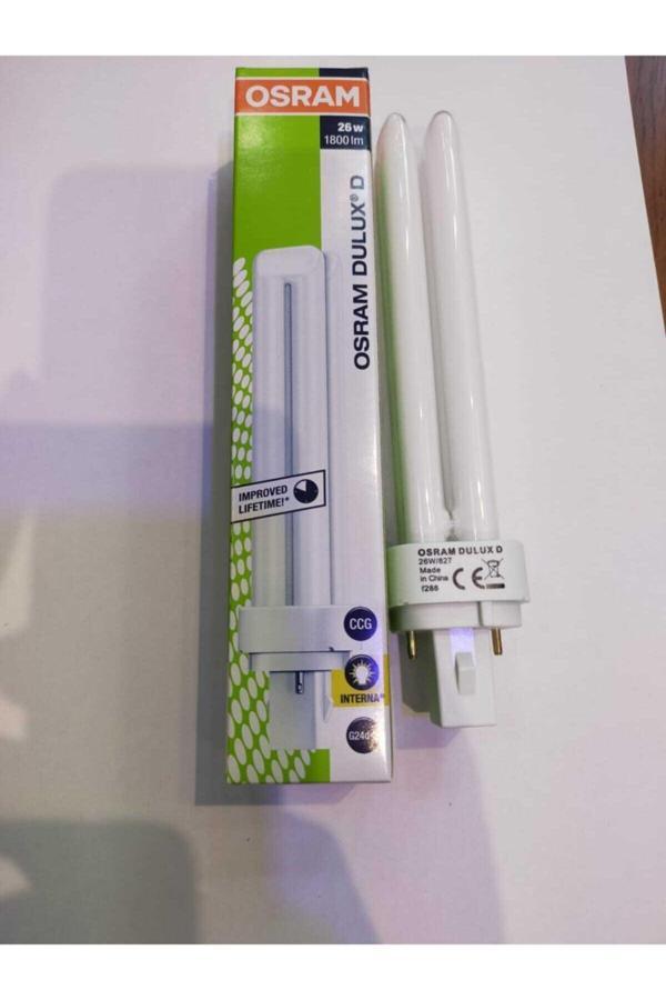 Osram 26W 827 Renk Kodlu Plc Ampül Boy:16.5Cm ( 10W-13W-18W Yerine Olmaz ) - Image 1