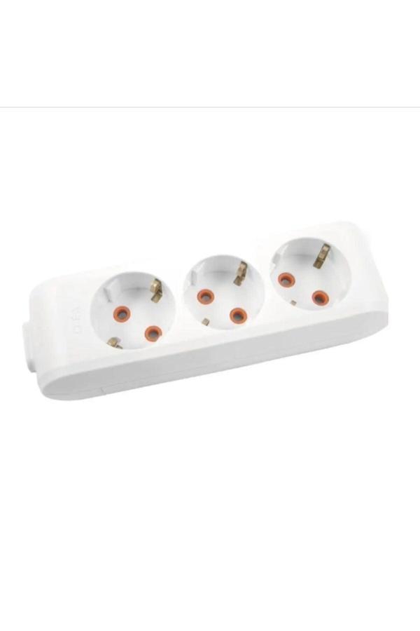 Viko Multi-Let 3'Lü Klemensli Priz(Kablosuz) - Image 1