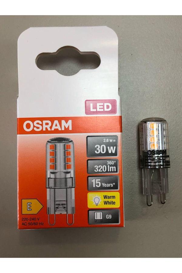 Osram 3 Adet Osram G9 Led 3W =30W 320 Lümen 2700 Kelvin Sarı - Image 1