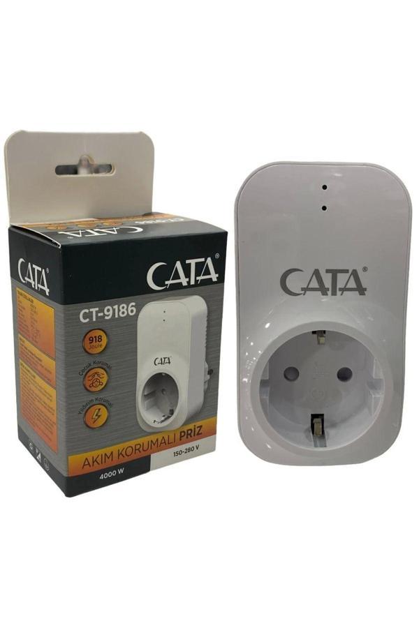 Cata Ct-9186 Tekli Akım Korumalı Priz - Image 1