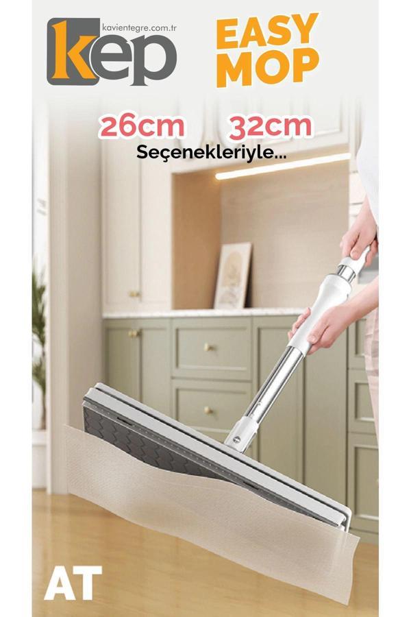 Easy Mop 26 Cm L - Otomatik Bez Yakalayan Mop - Eliniz Kirlenmesin! - Image 1