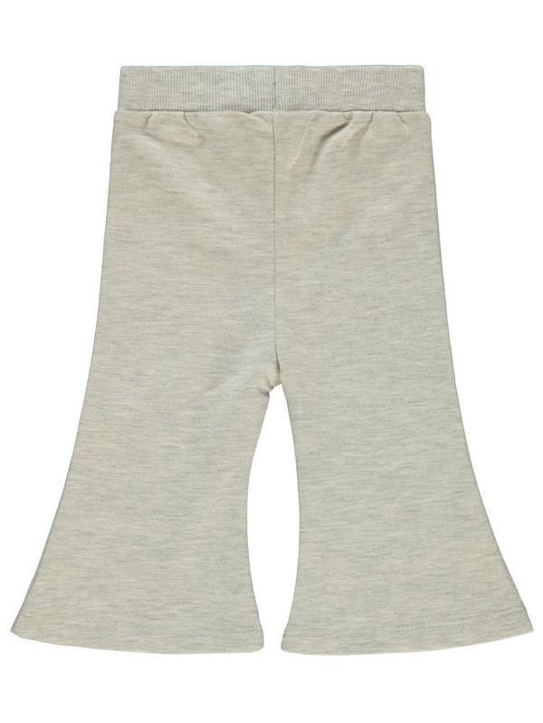 Civil Baby Civil Basic Kalp Etiketli İspanyol Paça 6-18 Ay Eşofman Altı - Gri9-12 Ay - Image 1
