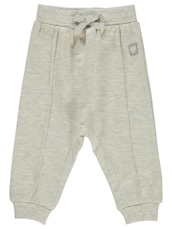 Civil Baby Civil Basic Kalp Etiketli 6-18 Ay Eşofman Altı - Gri12-18 Ay - Image 1