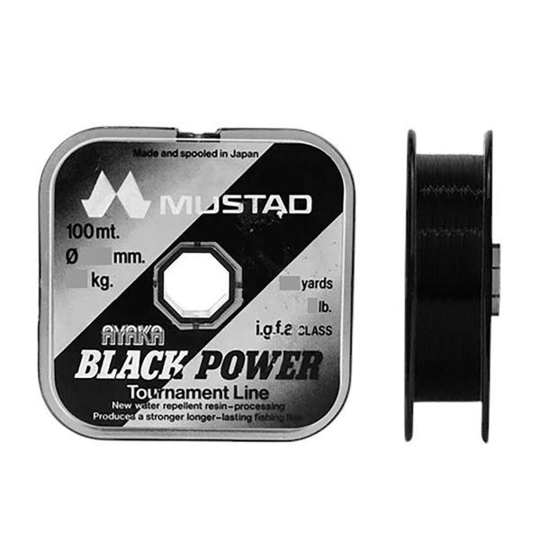 Mustad Ayaka Black Power Tournament L. 0,90mm 100m   - Image 1
