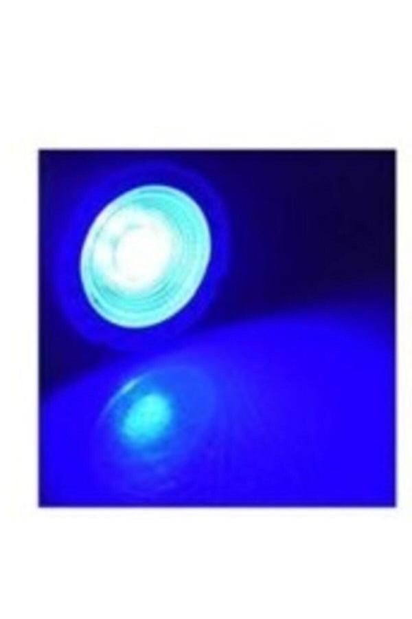 Mikasso Osaka 7W Gu10 Led Çanak Ampul Mavi Renk 5'Li Paket - Gu10 - 7 Watt - Image 1