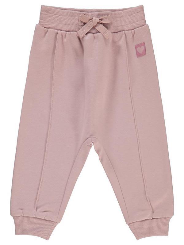 Civil Baby Civil Basic Kalp Etiketli 6-18 Ay Eşofman Altı - Lila6-9 Ay - Image 1