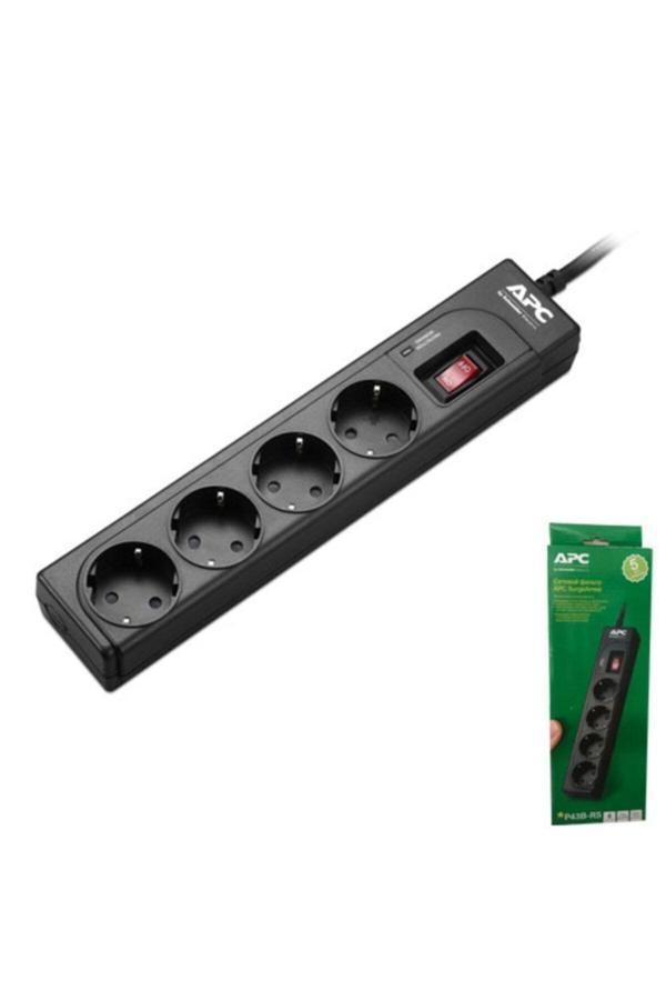 Schneıder P43B-Rs Apc 4Lü Akım Korumalı Priz - Image 1