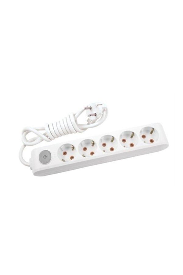 Viko Multi-Let 5'Li Anahtarlı Topraklı Ç.K. Grup Priz - 3 Metre - Image 1