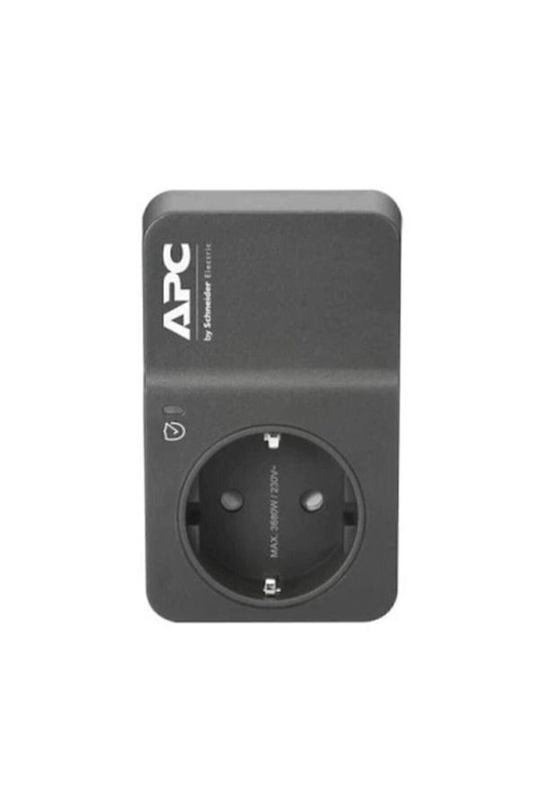 Schneider Electric Schneider Apc Tekli Akım Korumalı Priz 230V 918 Joule Siyah 5 Yıl Garanti (Gri) Max: 3680W - Image 1