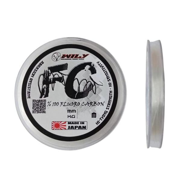 Wily FC Fluoro Carbon Misina 0.405mm 50m   - Image 1