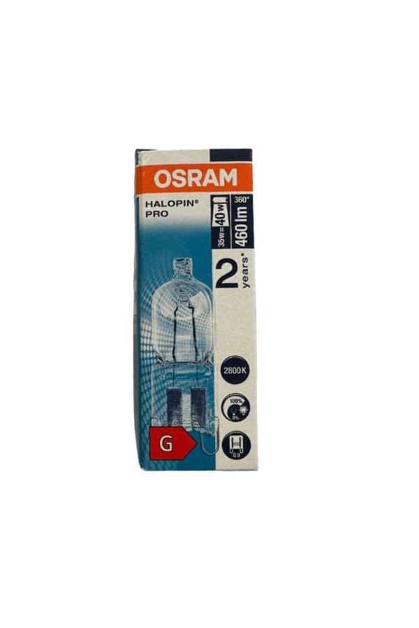 Osram Halopin Pro 35W (40W) 2800K Sarı Işık G9 Duylu Halojen Ampul (4 Adet) - Image 1