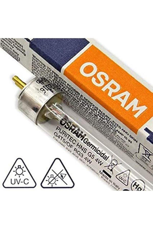 Osram 4W Tuv Uvc Floresan Mikrop Öldürücü Ampül Ve Armatür - Image 1
