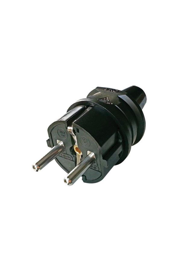 Viko Panasonic Topraklı Erkek Fiş Siyah 90304110 - Image 1