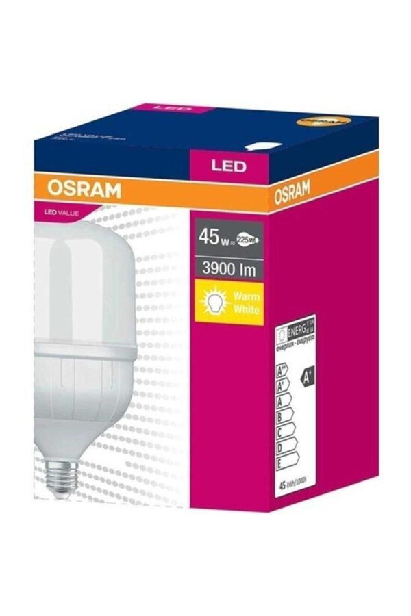 Osram Ledvance Osram 45W E-27 Value Jumbo Torç Ampul 2700K Sarı Işık - Image 1