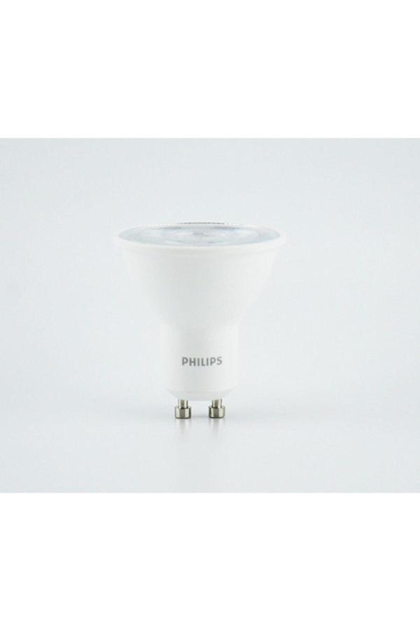 Philips 10 Adet Phılıps 4.7W 50W Gu10 Duy 2700K Sarı Led Çanak Spot Ampul - Image 1