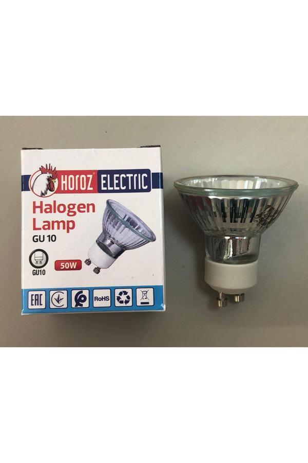 Horoz 5 Adet 220V 50W Gu 10 Halojen Lamba Dimmer Uyumlu - Image 1