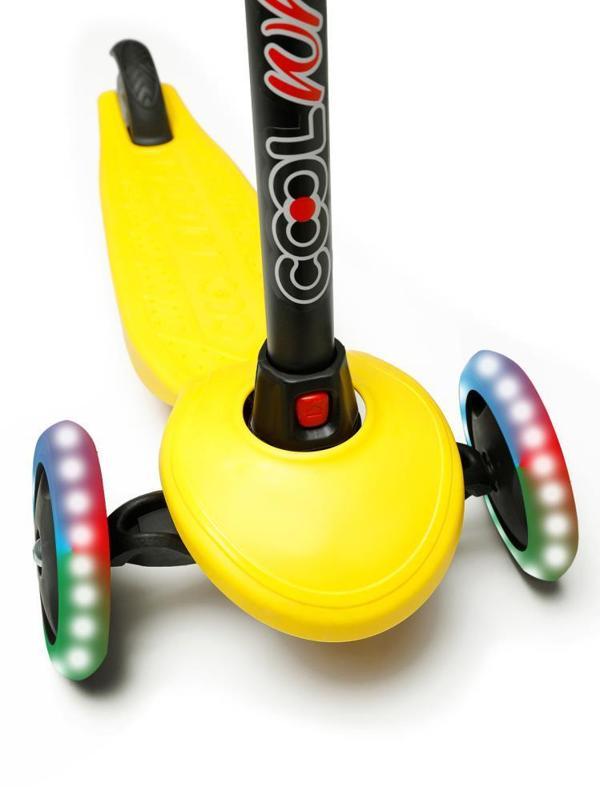 Cool Wheels Işıklı Scooter - SarıStandart - Image 1