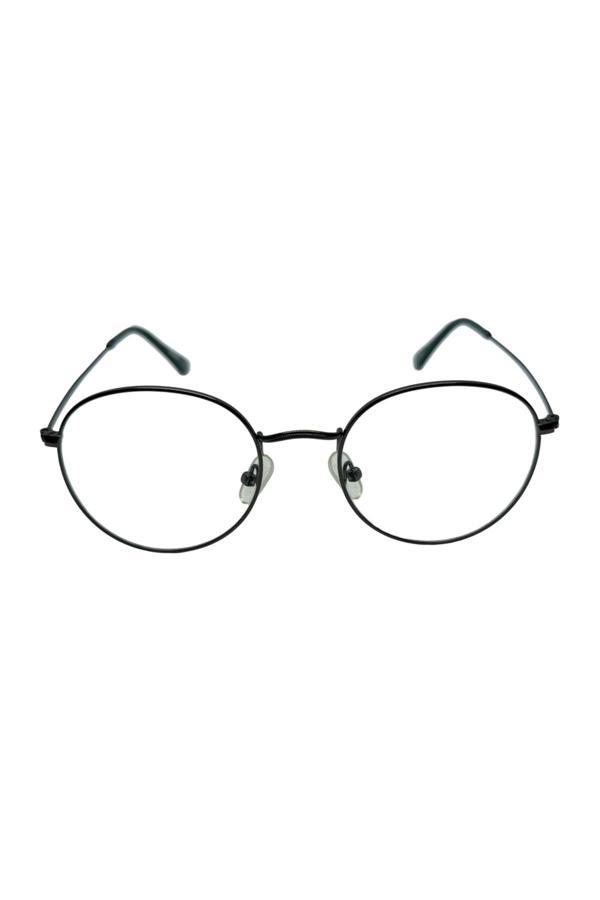 Hawk Hw7682 C7 Gri Yuvarlak Mavi Işık Korumalı Ekran Gözlüğü Unisex - Image 1
