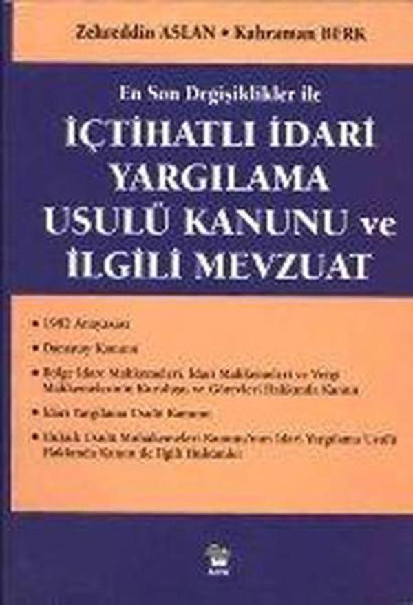 İçtihatlı İdari Yargılama Usulü Kanunu Ve İlgili Mevzuat - Alfa Yayıncılık - Image 1
