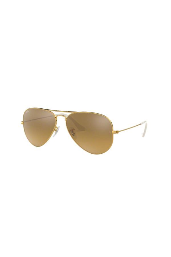 Ray-Ban Rb3025 Avıator Large Metal 001/3K 58*14 135 Mineral Aynalı Cam Damla Modeli Unisex Güneş Gözlüğü - Image 1