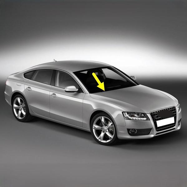Audi A5 Sportback 2008-2011 Ön Cam Sağ Yolcu Silecek Kolu 8K1955408 - Image 1