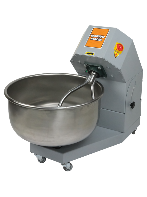 35 Kg Hamurmatik Şanzımanlı Devirmeli Hamur Yoğurma/Karma Makinesi ( 25 Kg Un ve 10 Lt Su) - Image 1