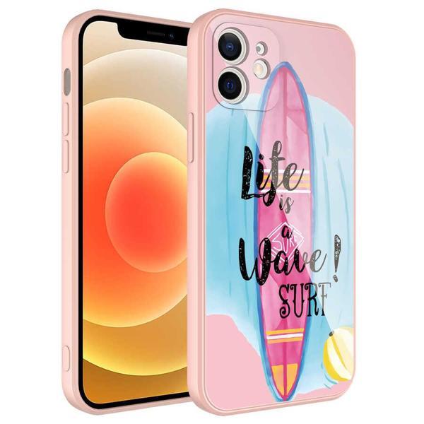 iPhone 11 Kılıf Kamera Korumalı Desenli Sert Silikon Epoksi Kılıf NO10 - Image 1