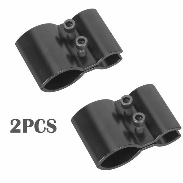 2x10mm 31mm Namlu Montaj Klip Taktik El Feneri Torch Sight Lazer Kapsam Kelepçe - Image 1