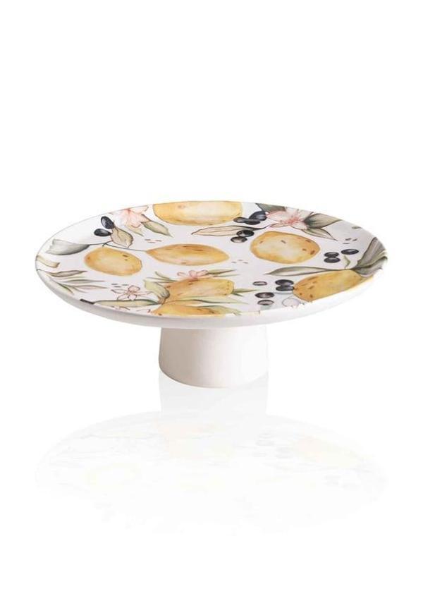 The Mia Limoncello Ayaklı Servis Tabağı 30 CM LMN015 - Image 1