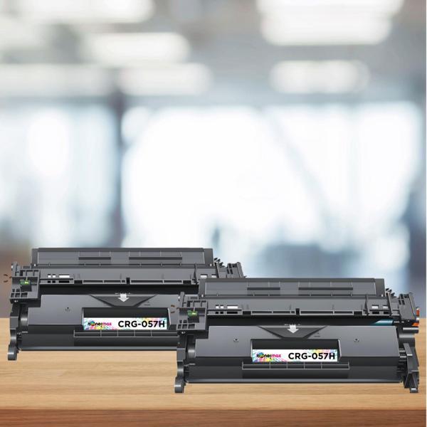 Canon LBP-226dw - CRG-057 Muadil Toner 2'li Paket Çipli - Image 1