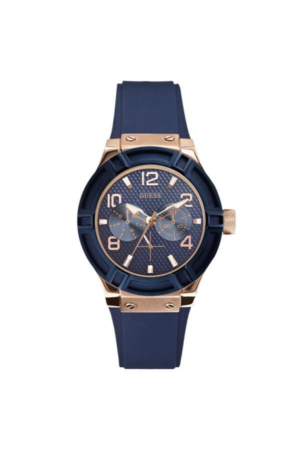 Guess Guw0571L1 Lacivert Silikon Kadın Saat Kordonu - Image 1