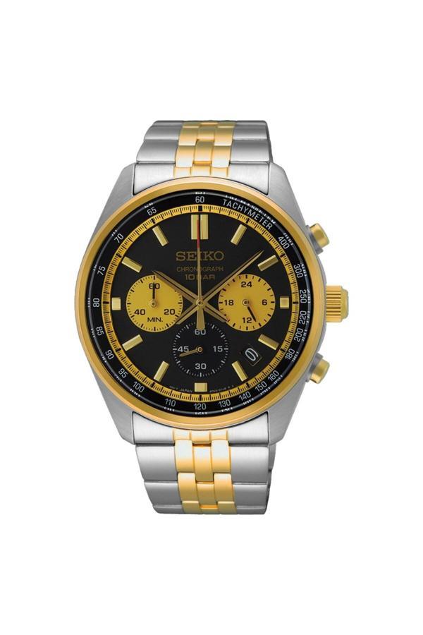 Seiko Ssb430P Kavisli Hardlex Cam 41 Mm Çelik Erkek Kol Saati - Image 1