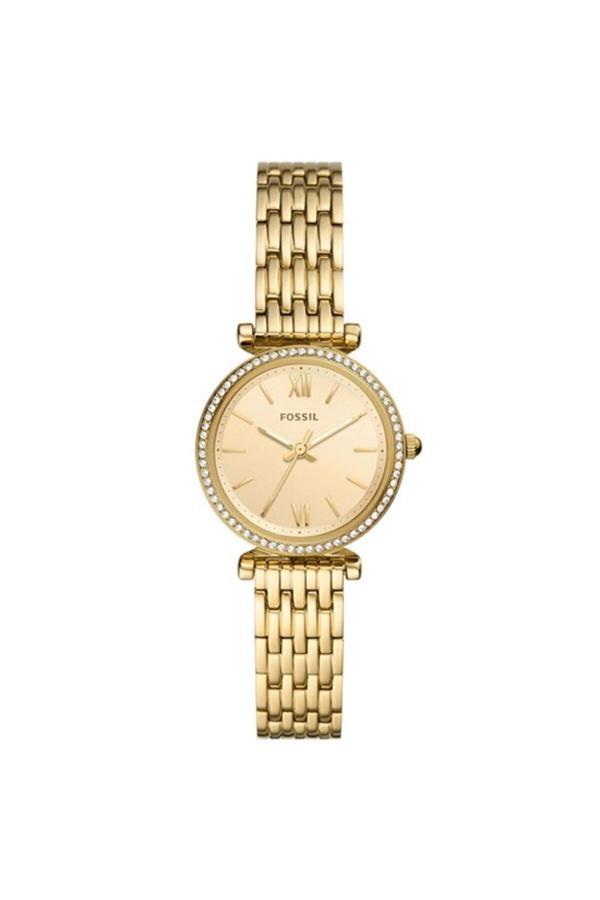 Fossil Fes5309 Quartz Çelik Altın Rengi 28 Mm Kadın Kol Saati - Image 1