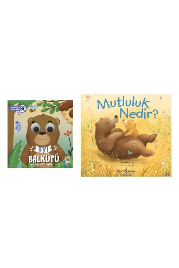 Bu Kocaman Gözler Kimin Ayı Balküpü ve Sevimli Dostları -Mutluluk Nedir? - Sincap Kitap - Image 1