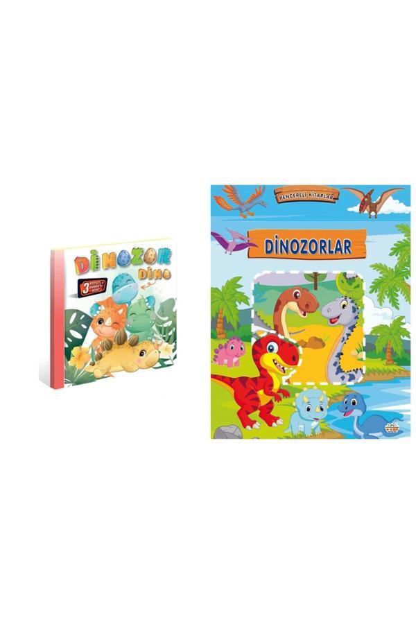 Pencereli Kitaplar-Dinozorlar ve 3 Boyutlu, Hareketli Kitaplar "Dinozor Serisi" Pop-up Kitap - 0-6 Yaş Yayınları - Image 1
