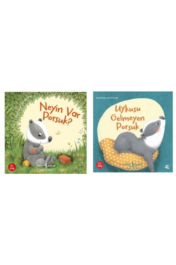 Iş Kültür 2 Kitap Set Uykusu Gelmeyen Porsuk - Neyin Var Porsuk? - İş Bankası Kültür Yayınları - Image 1