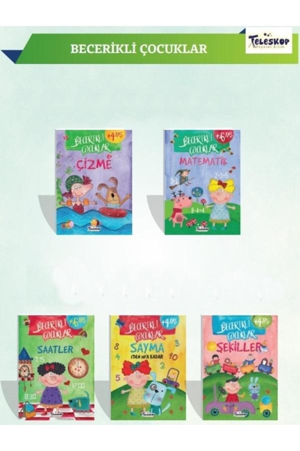 Becerikli Çocuklar Serisi 5 Kitap Set - Teleskop Popüler Bilim - Image 1