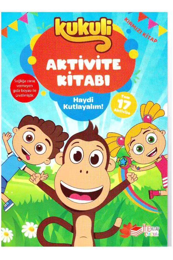 4 Yaş Eğitici Eğlendirici Kukuli Aktivite Kitabı - Kırmızı Kitap - The Çocuk - Image 1