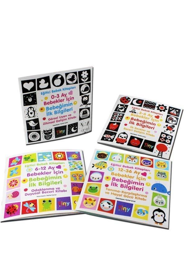 Eğitici Bebek Kitapları Seti - 4 Kitap - Image 1